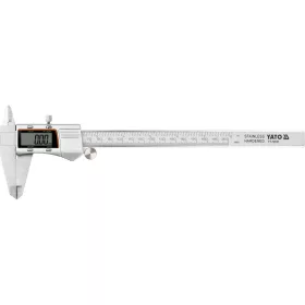   YATO digitálne posuvné meradlo 200 mm s podsvieteným displejom (YT-72031)