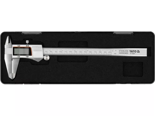 YATO digitálne posuvné meradlo 200 mm s podsvieteným displejom (YT-72031)