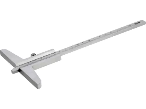 YATO hĺbkové posuvné meradlo 150 mm, rozsah 0–150 mm, nóniové vyhotovenie (YT-72240)