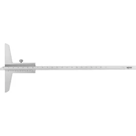   YATO Hĺbkový posuvný merač 200 mm s nóniovou stupnicou, uhlíková oceľ (YT-72241)