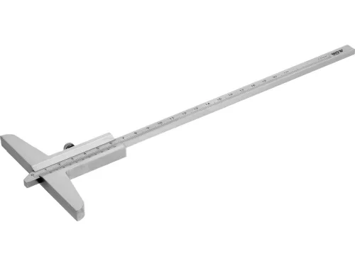 YATO Hĺbkový posuvný merač 200 mm s nóniovou stupnicou, uhlíková oceľ (YT-72241)