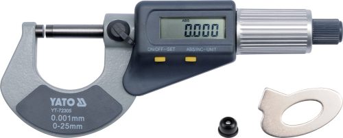 YATO Mikrometer digitálny 0-25mm (YT-72305)