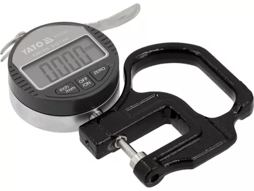 YATO digitálny hrúbkaMÉRO TÁBLÁVAL 12,7 MM / 0,001 MM (YT-72321)