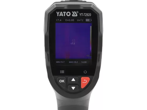 YATO Termokamera 96 × 96 px (240 × 240 IRS), 18 Hz (YT-72920)
