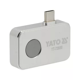   YATO Termokamera pre smartfóny, rozlíšenie 256 × 192 px (512 × 384), 25 Hz, USB-C (YT-72930)