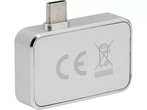YATO Termokamera pre smartfóny, rozlíšenie 256 × 192 px (512 × 384), 25 Hz, USB-C (YT-72930)