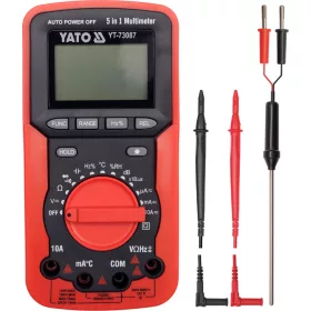 YATO Multimeter digitálny 5v1 (YT-73087)