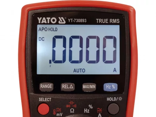 YATO DIGITÁLNY MULTIMETER TRUE RMS LCD 19999 (YT-730893)