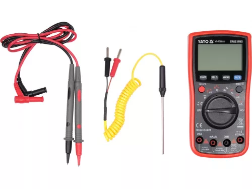 YATO DIGITÁLNY MULTIMETER TRUE RMS LCD 19999 (YT-730893)