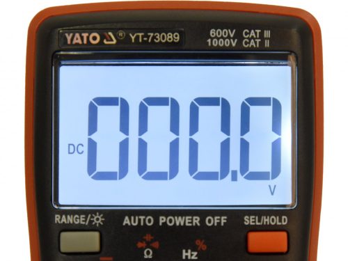 YATO DIGITÁLNY MULTIMETER TRUE RMS (YT-73089)