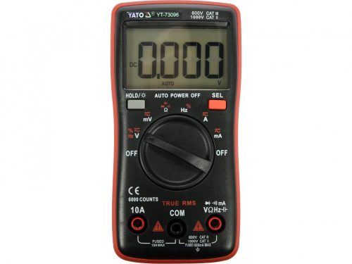YATO DIGITÁLNY MULTIMETER TRUE RMS (YT-73096)