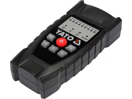 YATO Detektor a tester sieťových káblov (YT-73137)