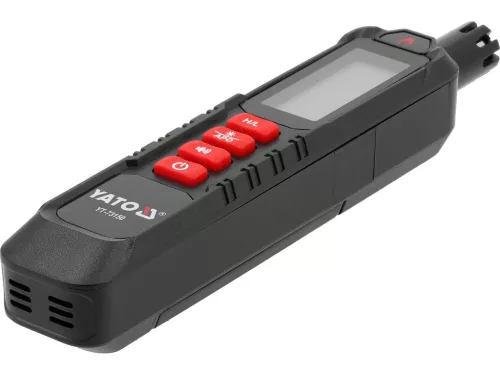 YATO Perový detektor úniku horľavých plynov, 50 – 10000 ppm, so zvukovým alarmom (YT-73150)