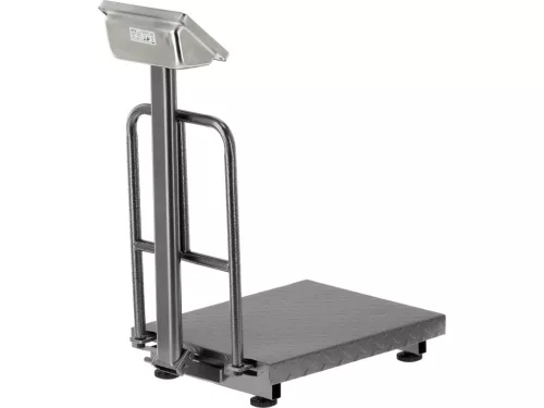 YATO digitálna balíková váha 300 kg / 50 g, s displejom a oceľovou plošinou 40 × 50 cm (YT-73283)