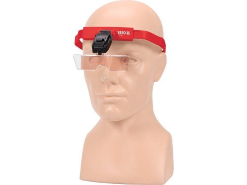 YATO Náhlavní lupa s osvětlením (YT-73842)