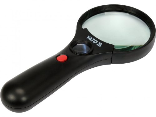 YATO LUPA DVA ŠOŠOVKY 3X/45X 3AAA LED (YT-73845)