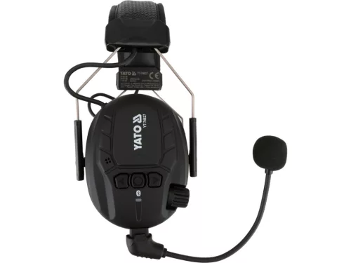 YATO Elektronické aktívne chrániče sluchu s Bluetooth (YT-74627)