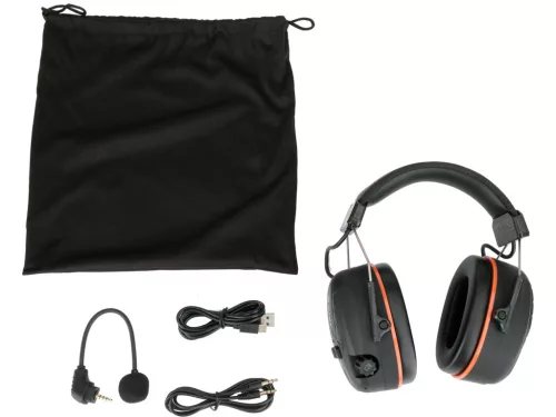 YATO Elektronické aktívne chrániče sluchu s Bluetooth (YT-74627)