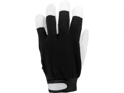 YATO KOŽENÉ MONTÁŽNE RUKAVICE VEĽKOSŤ 9 ČIERNA (YT-746391)