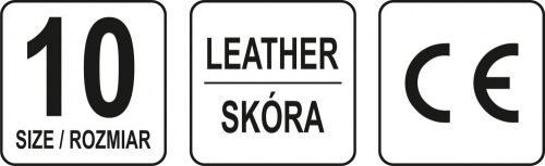 YATO MONTÁŽNE RUKAVICE VEĽKOSŤ 10 / XL (YT-74647)