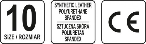 YATO Rukavice bez prstov Veľkosť XL (YT-74660)