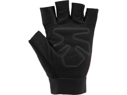 YATO Pracovné rukavice s otvorenými prstami YATO umelá koža + syntetika veľkosť 9 (YT-74661)