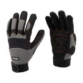   YATO Pracovné rukavice so suchým zipsom, umelá koža + syntetická tkanina, veľkosť 9 (YT-74663)