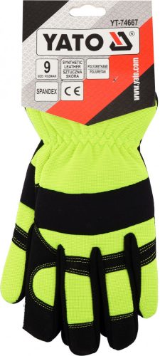 YATO Kožené rukavice L (YT-74667)