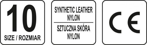 YATO Ochranné reflexné rukavice (veľkosť 10) (YT-74670)