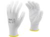 YATO PRACOVNÉ RUKAVICE NYLON/PU BIELE S. 9 (YT-74699)