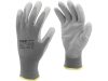 YATO PRACOVNÉ RUKAVICE POLYESTER/PU GREY S. 9 (YT-74719)