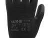 YATO PRACOVNÉ RUKAVICE NYLON/PU ČIERNA S. 8 (YT-74728)