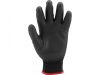 YATO PRACOVNÉ RUKAVICE NYLON/PU ČIERNA S. 8 (YT-74728)