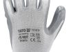 YATO PRACOVNÉ RUKAVICE NYLON/NITR. BIELA ​​S. 9 (YT-74739)