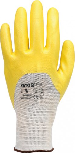 YATO Rukavice pracovné nylon/nitril vel. 9 (YT-7480)