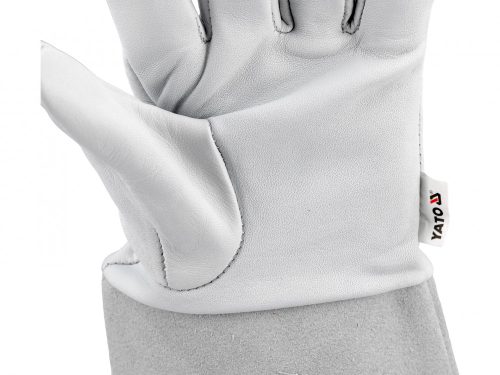 YATO Zváračské kožené rukavice, tepelne odolné, veľkosť 10 (YT-74820)