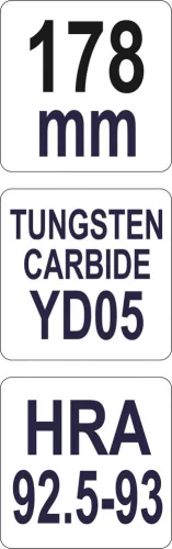 YATO Rezák na sklo 178 mm (YT-7561)