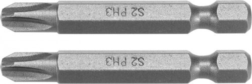 YATO Sada bitov Phillips PH3x50mm HEX 1/4" AISI S2 2ks (YT-77877)