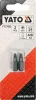YATO 2 ks 25mm 1/4 Bit PZ1 (YT-77880)