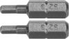 YATO Sada bitov HEX H4x25mm HEX 1/4" AISI S2 2ks (YT-77921)