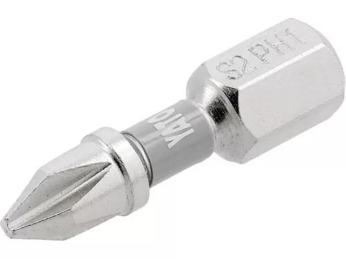 YATO bity skrutkovacie 1/4 25MM PH1 2 KS Ni (YT-78000)