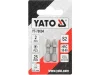 YATO bity skrutkovacie 1/4 25MM PZ2 2 KS Ni (YT-78004)