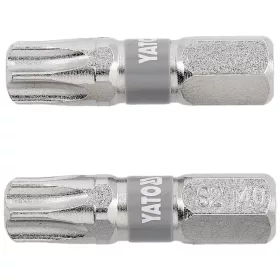 YATO SKRUTKOVACIE BROTY 1/4 25MM T40 2 KS Ni (YT-78016)