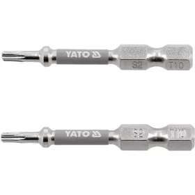 YATO SKRUTKOVACIE BITY 1/4 50 MM T10 2 KS Ni (YT-78031)