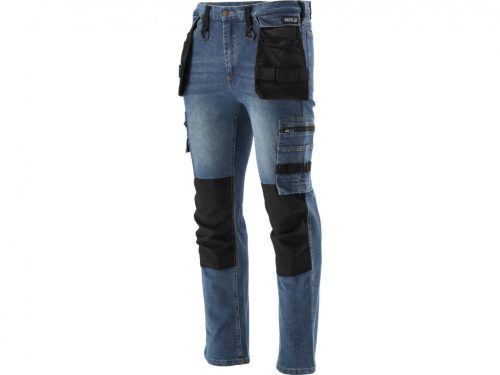 YATO PRACOVNÁ NOHAVICA STRETCH JEANS TROUS. DARK BLUE S.S (YT-79050)