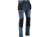 YATO PRACOVNÁ NOHAVICA STRETCH JEANS TROUS. DARK BLUE S.S (YT-79050)