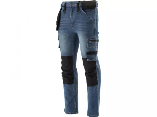 YATO PRACOVNÁ NOHAVICA STRETCH JEANS TROUS. TMAVOMODRÝ S.L (YT-79052)