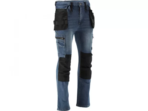 YATO PRACOVNÁ NOHAVICA STRETCH JEANS TROUS. TMAVOMODRÝ S.L (YT-79052)