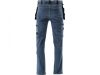 YATO PRACOVNÁ NOHAVICA STRETCH JEANS TROUS. TMAVOMODRÉ S. L/XL (YT-79053)