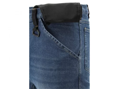 YATO PRACOVNÁ NOHAVICA STRETCH JEANS TROUS. TMAVOMODRÉ S. XL (YT-79054)